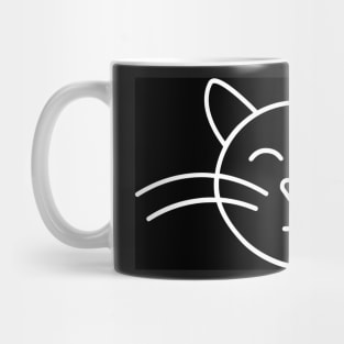 Happy Kitty Face Mug